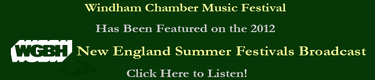 Windham Chamber Music Festival 2012